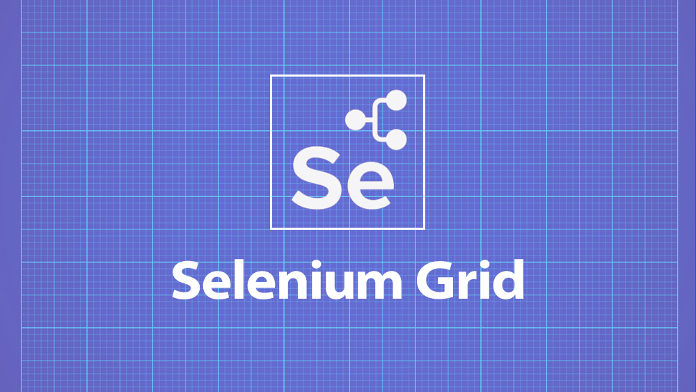 Selenium GridでWEBページを複数のブラウザ上で同時テストのイメージ